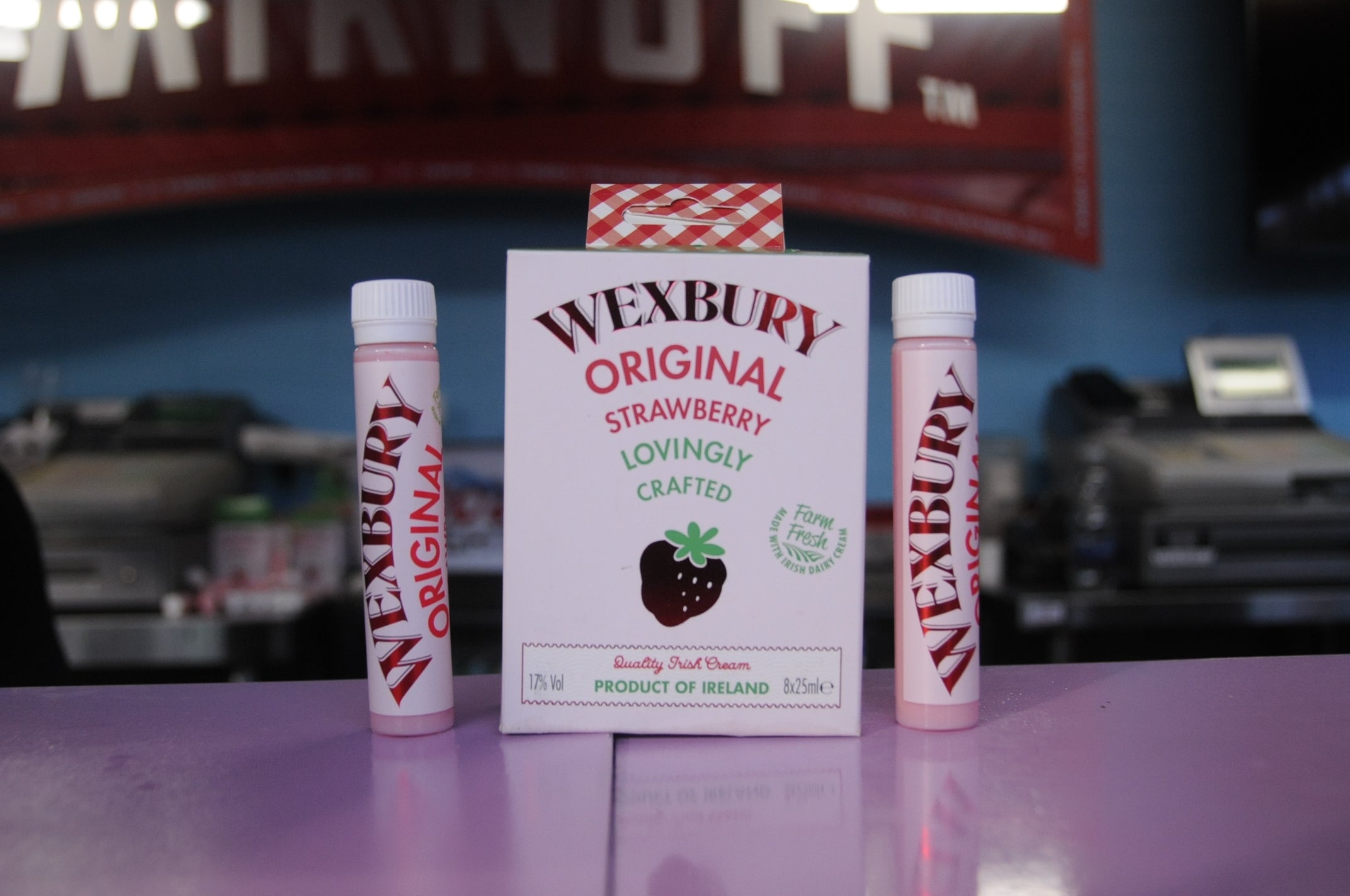 Share the shots (x3 punnets of wexbury- 24 shots)